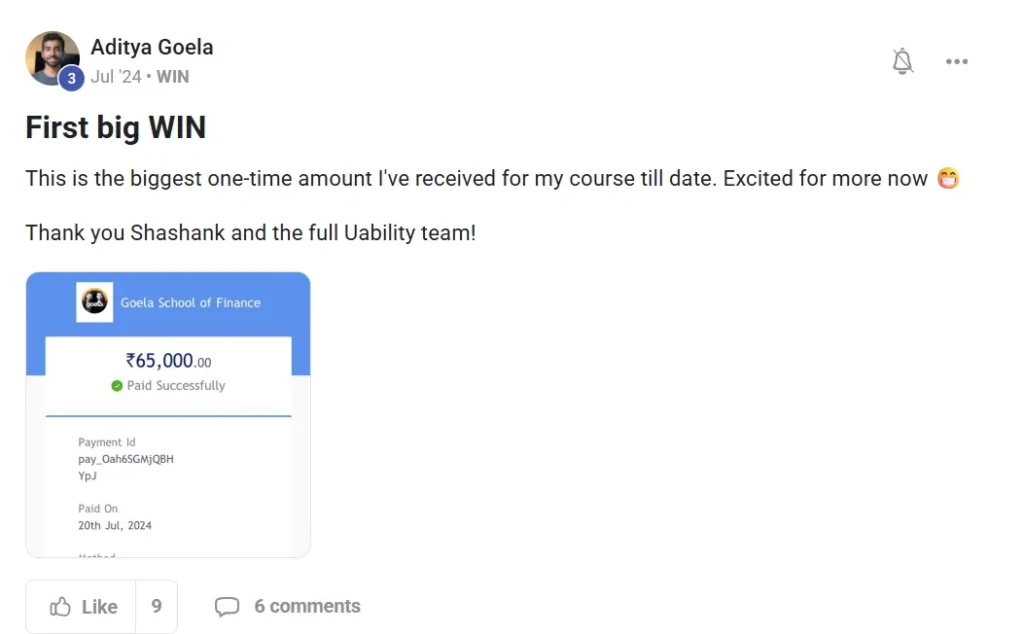 Aditya Goela Skool Proof