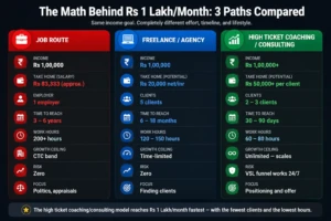 Math Behind Rs 1 Lakh Per Month