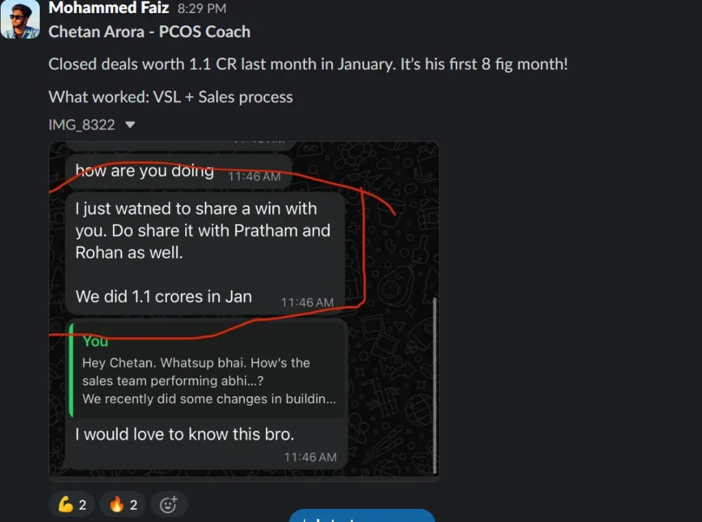 Chetan Arora Slack Proof