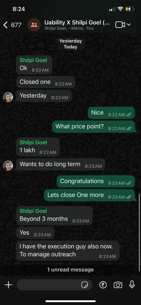 Shilpi goel whatsapp proof