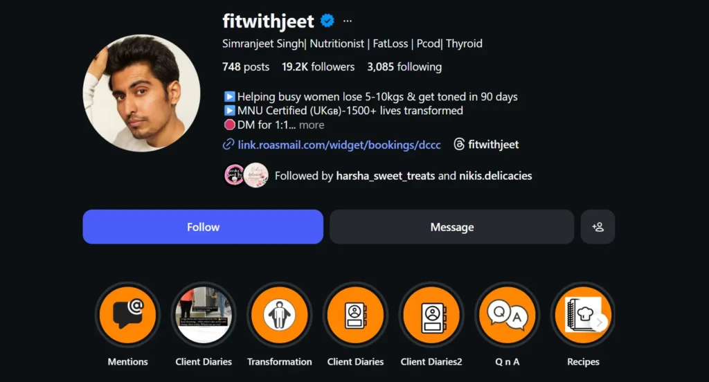 Simranjeet Singh IG Funnel Built