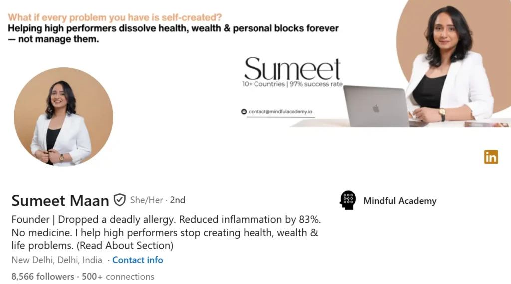 Sumeet Maan Linkedin Funnel Built