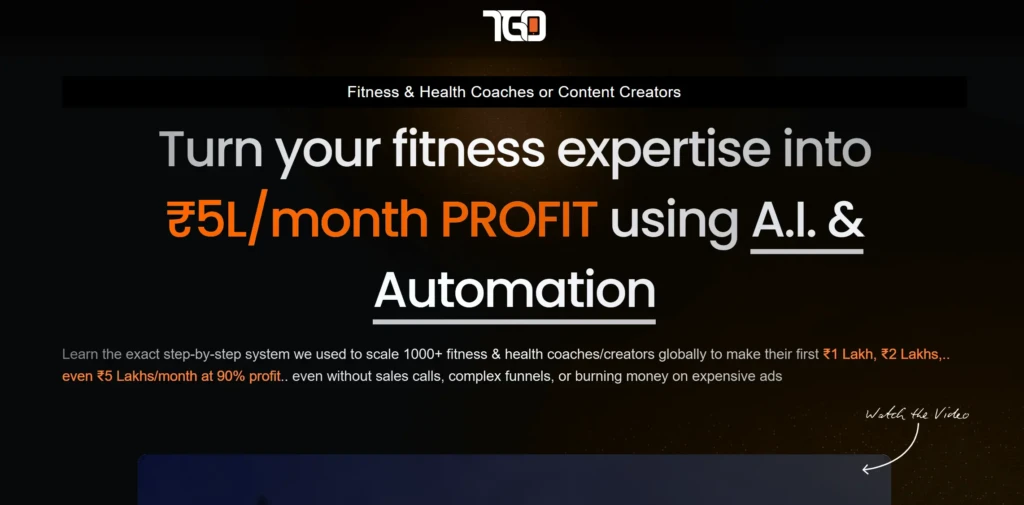 Trainer Goes Online Funnel Built